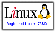 Registered Linux User #173532