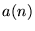 $a(n)$