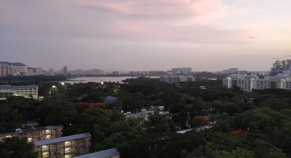 View from my room in H-16