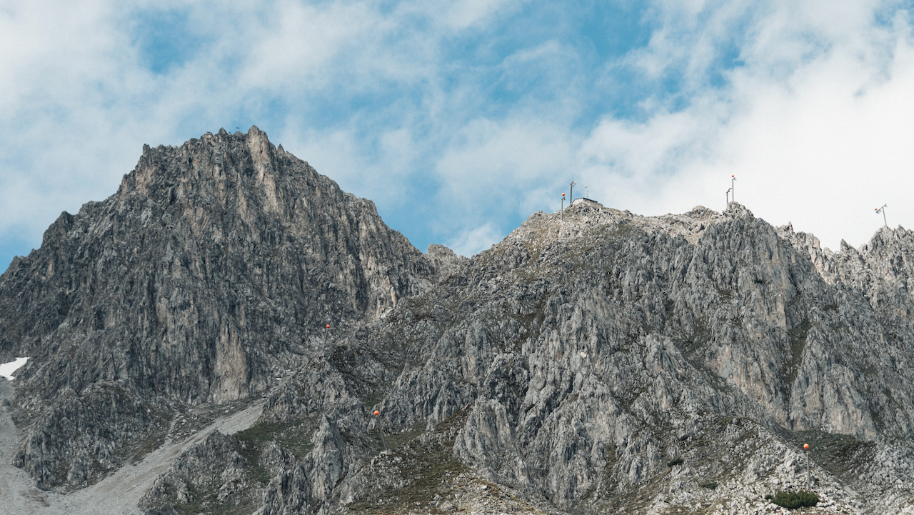 A mountain at Innsbruck