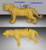 Interactive Physics-Based Virtual Sculpting with Haptic Feedback